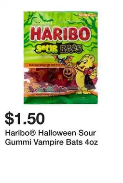 Five Below Haribo Halloween Sour Gummi Vampire Bats 4oz offer