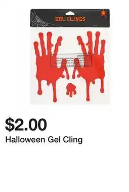 Five Below Halloween Gel Cling offer