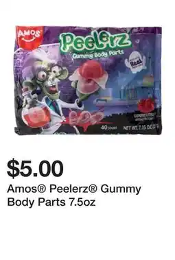 Five Below Amos Peelerz Gummy Body Parts 7.5oz offer