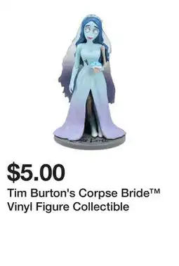 Five Below Tim Burton's Corpse Bride Vinyl Figure Collectible offer