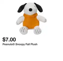 Five Below Peanuts Snoopy Fall Plush offer