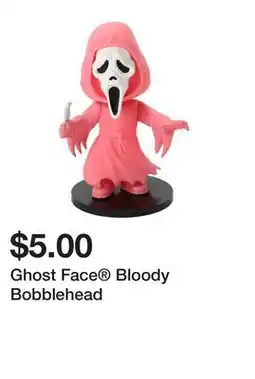 Five Below Ghost Face Bloody Bobblehead offer