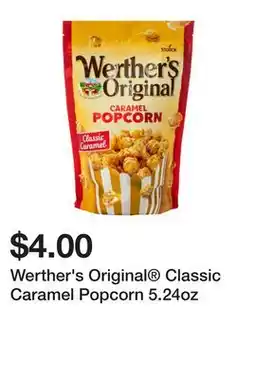 Five Below Werther's Original Classic Caramel Popcorn 5.24oz offer