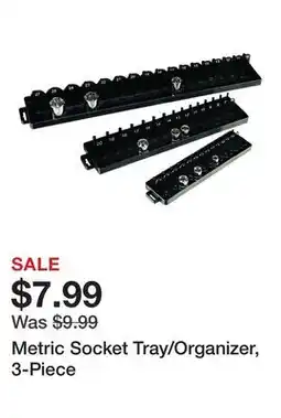 Harbor Freight Tools Metric Socket Tray/Organizer, 3-Piece offer