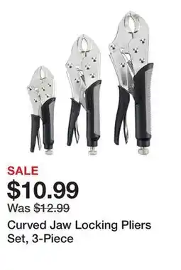 Harbor Freight Tools Curved Jaw Locking Pliers Set, 3-Piece offer
