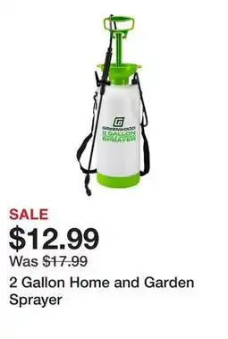 Harbor Freight Tools 2 Gallon Home and Garden Sprayer offer