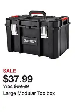 Harbor Freight Tools Large Modular Toolbox offer