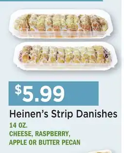 Heinen's Heinen's Strip Danishes offer