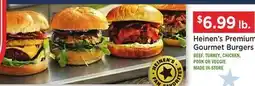 Heinen's Heinen's Premium Gourmet Burgers offer