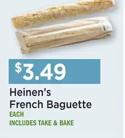 Heinen's Heinen's French Baguette offer