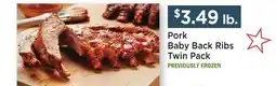 Heinen's Pork Baby Back Ribs Twin Pack offer