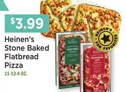 Heinen's Heinen's Stone Baked Flatbread Pizza offer