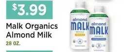 Heinen's Malk Organics Almond Milk offer