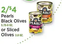 Heinen's Pearls Black Olives 5.75-6 OZ. or Sliced Olives 3.8 OZ offer