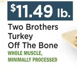 Heinen's Two Brothers Turkey Off The Bone offer