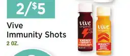 Heinen's Vive Immunity Shots offer