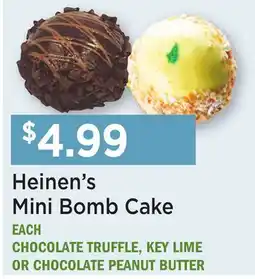 Heinen's Heinen's Mini Bomb Cake offer
