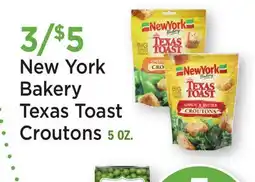 Heinen's New York Bakery Texas Toast Croutons offer