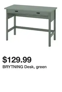 Ikea BRYTNING Desk, green offer