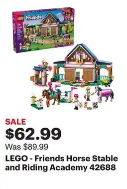 Best Buy LEGO - Friends Horse Stable and Riding Academy 42688 offer