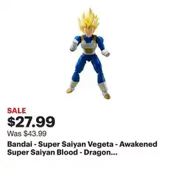 Best Buy Bandai - Super Saiyan Vegeta - Awakened Super Saiyan Blood - Dragon Ball Z - S.H.Figuarts 5.3 Figure offer