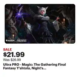 Best Buy Ultra PRO - Magic: The Gathering Final Fantasy Y'shtola, Night's Blessed (Commander) Playmat offer