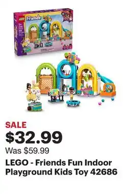 Best Buy LEGO - Friends Fun Indoor Playground Kids Toy 42686 offer