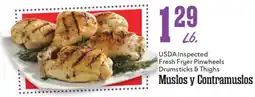 Market Basket Usda Inspected Fresh Fryer Pinwheels Drumsticks & Thighs offer