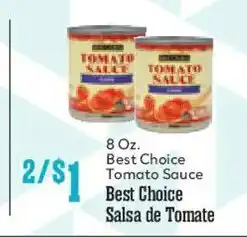 Market Basket Best Choice Tomato Sauce offer