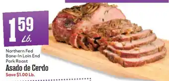 Northern Fed Bone-In Loin End Pork Roast