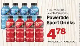 Market Basket Powerade Sport Drinks offer