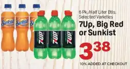 Market Basket 7up, big red or sunkist offer
