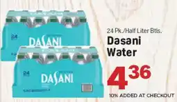 Market Basket Dasani Water offer