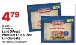 Market Basket Land O Frost Premium Thin Sliced Lunchmeats offer