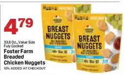 Market Basket Foster Farm Breaded Chicken Nuggets offer