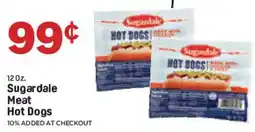 Market Basket Sugardale Meat Hot Dogs offer
