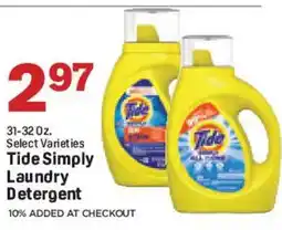 Market Basket Tide Simply Laundry Detergent offer