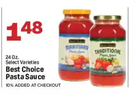 Market Basket Best Choice Pasta Sauce offer