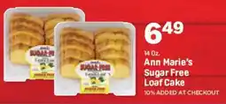 Market Basket Ann Marie's Sugar Free Loaf Cake offer