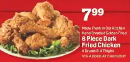 Market Basket 8 Piece Dark Fried Chicken offer