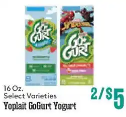 Market Basket Yoplait GoGurt Yogurt offer