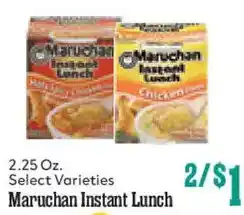 Market Basket Maruchan Instant Lunch offer