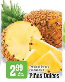 Market Basket Tropical Sweet Pineapples offer