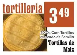 Market Basket Tortilleria Tortillas de Maiz offer