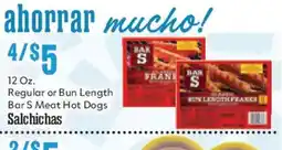 Market Basket Bar S Meat Hot Dogs offer