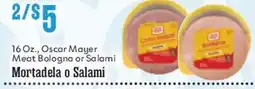 Market Basket Oscar Mayer Meat Bologna or Salami offer