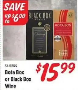 Rouses Bota Box or Black Box Wine offer