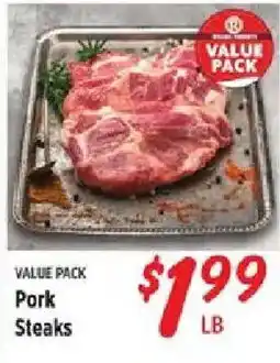 Rouses Pork Steaks offer