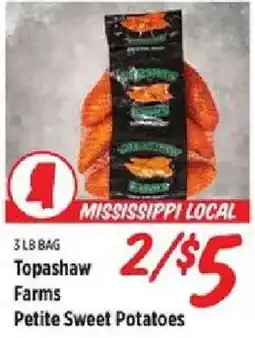 Rouses Topashaw Farms Petite Sweet Potatoes offer