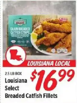 Rouses Louisiana Select Breaded Catfish Fillets offer